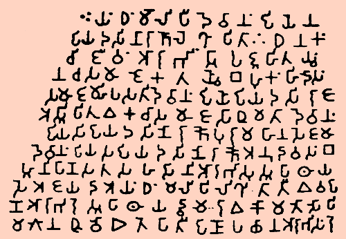 Brahmi script is a Lipi