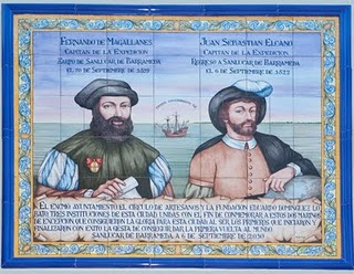 Archivo:Azulejo conmemora primera circunnavegacion mundial.jpg