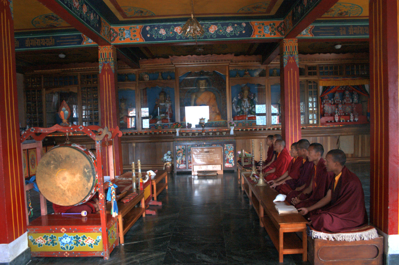 File:Buddhist Monestry in Lava, West Bengal.png