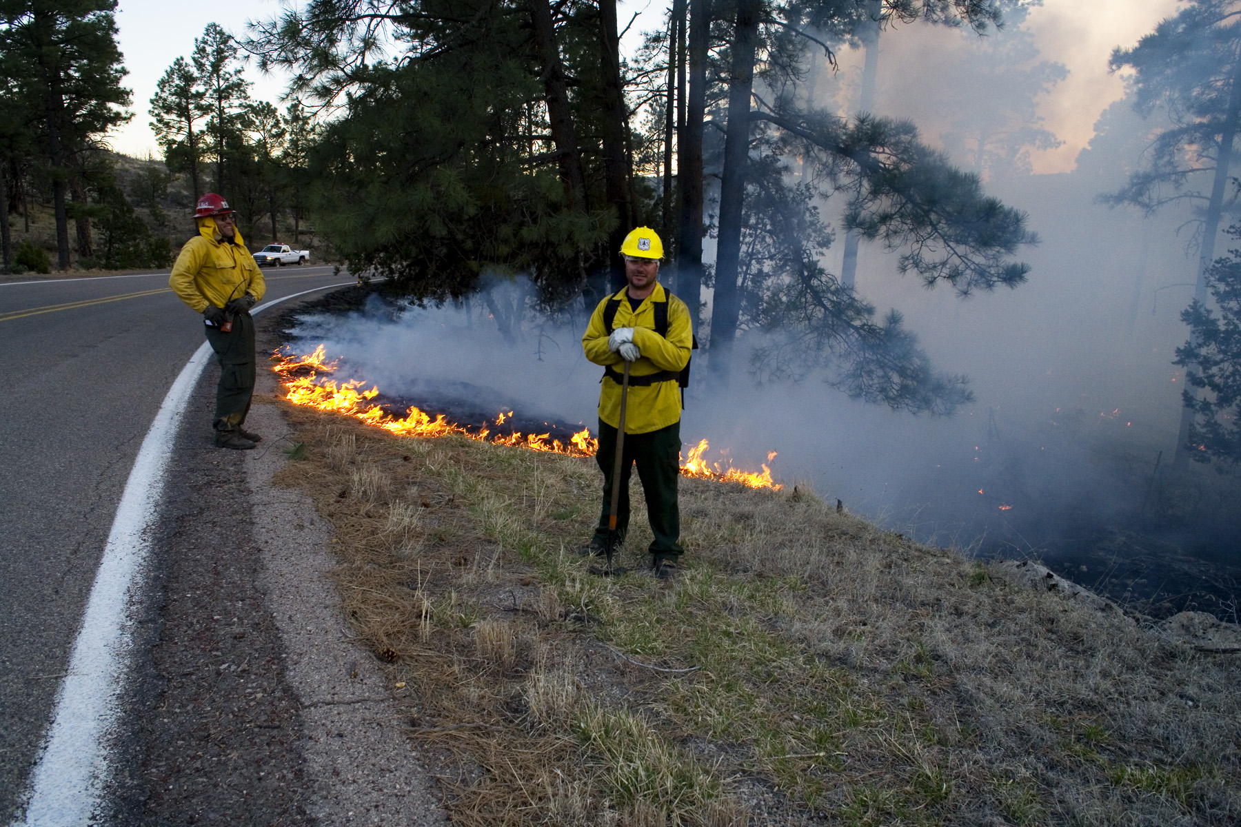 Controlled burn