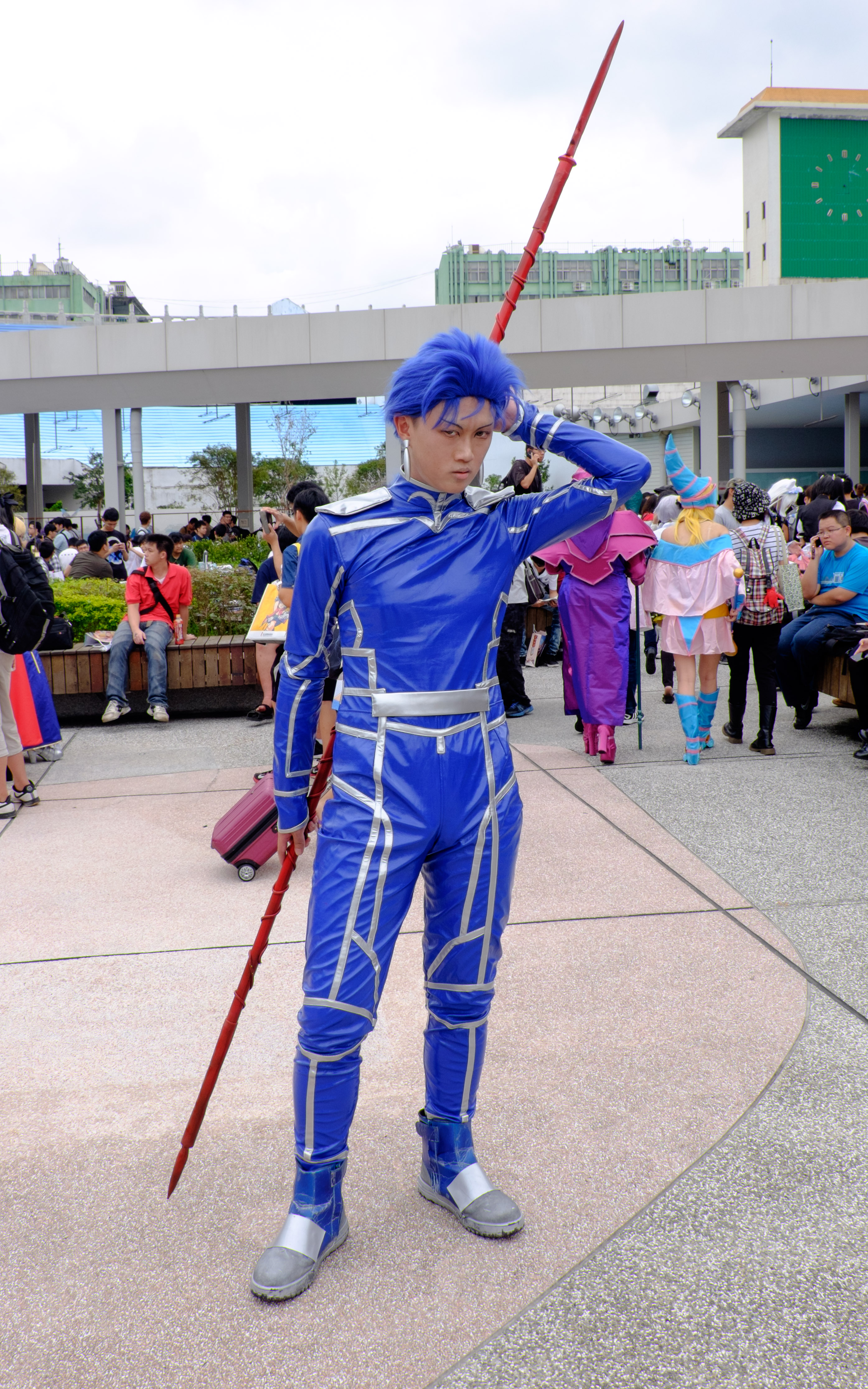 File:Cosplayer of Lancer, Fate Stay Night at FF26 20150829 ...