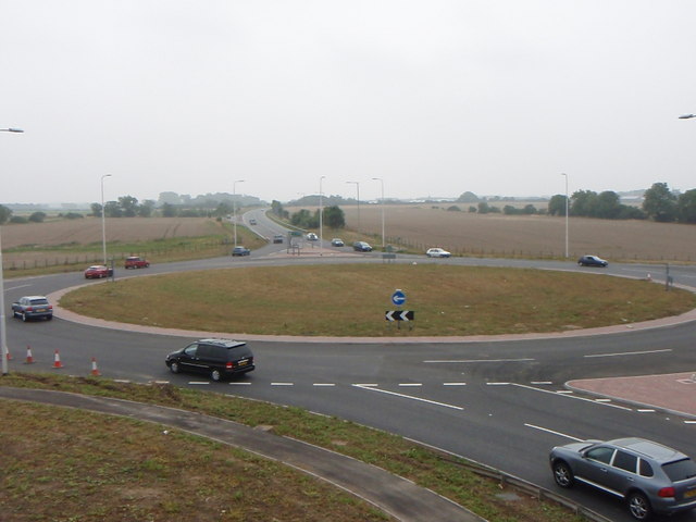 File:Darlington Eastern Transport Corridor A66 roundabout - geograph.org.uk - 1331875.jpg