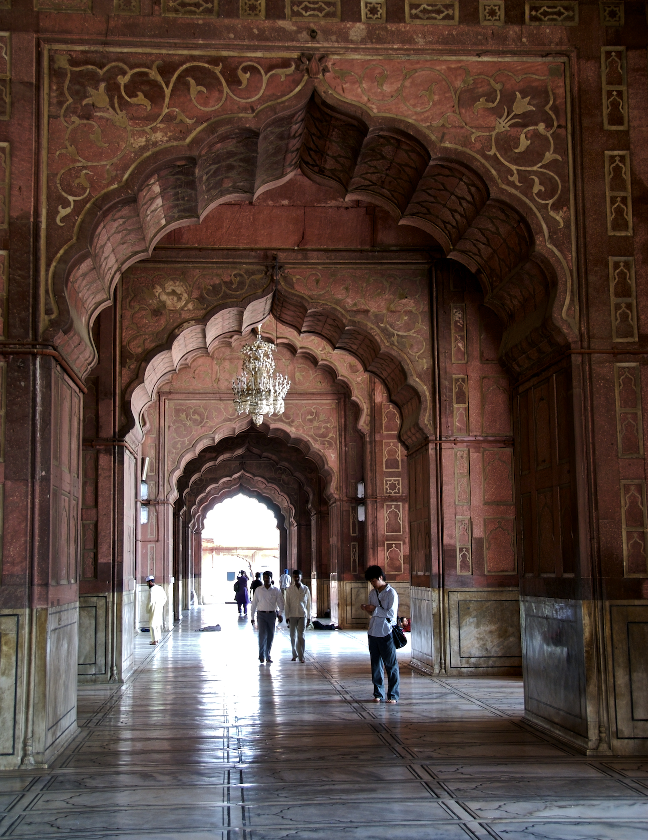 Image result for Inlay detail of interior arches.