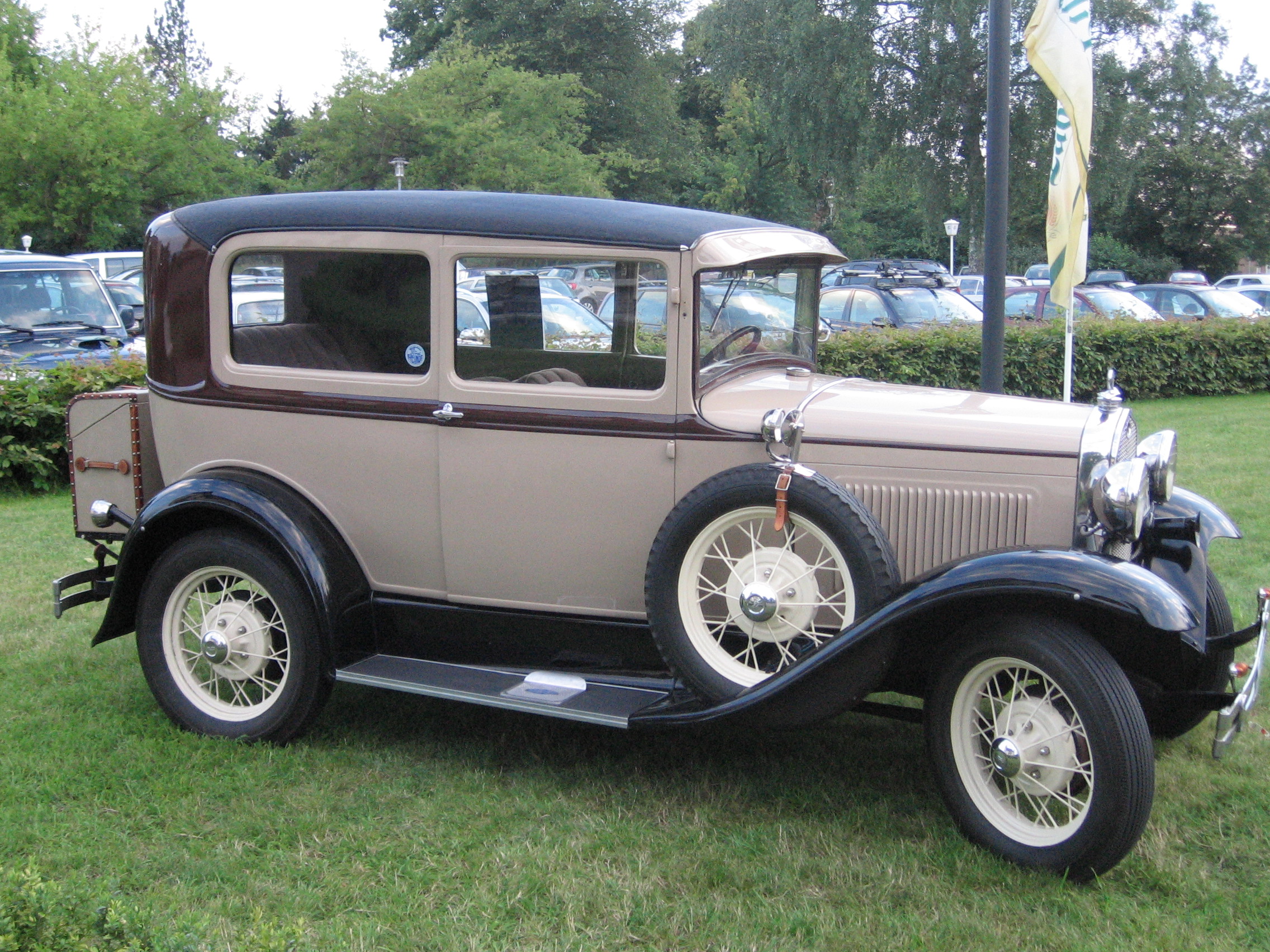 Two-cylinder ford model a