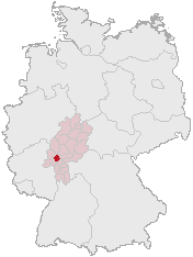 File:Lage des Hochtaunuskreises in Deutschland.png