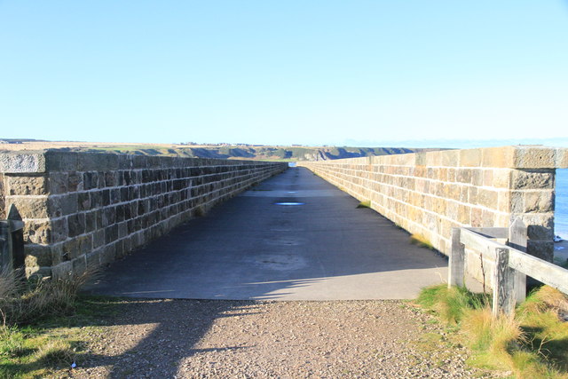 Looking West Over Cullen Railway Viaduct - geograph.org.uk - 3206596