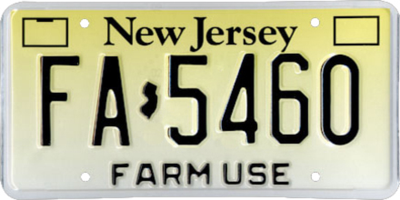 Vehicle registration plates of New Jersey - Wikipedia