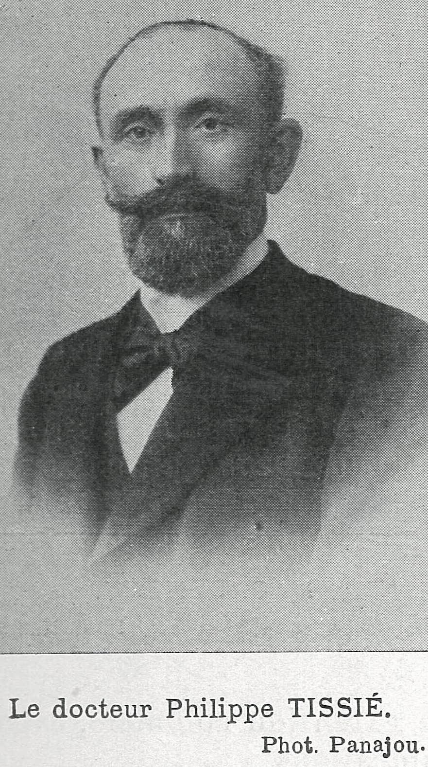 Philippe Tissié en 1901.