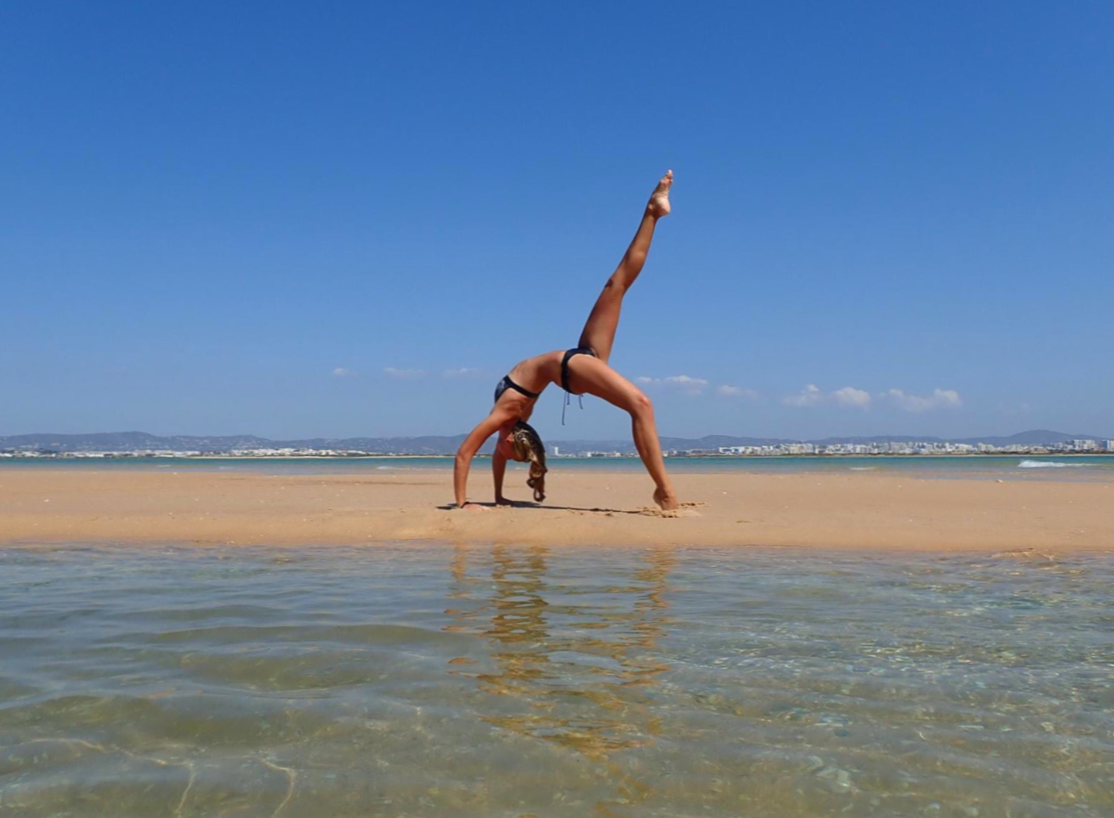 Yoga na praia