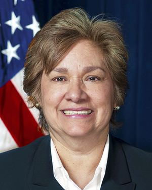 <span class="mw-page-title-main">Sarah Saldaña</span> American attorney, ICE director from 2014–2017