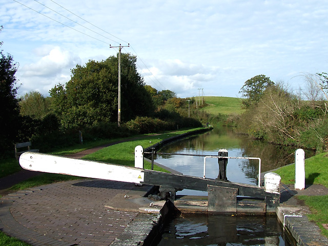 File:Staffordshire and Worcestershire Canal at Marsh Lock, Swindon - geograph.org.uk - 1023908.jpg