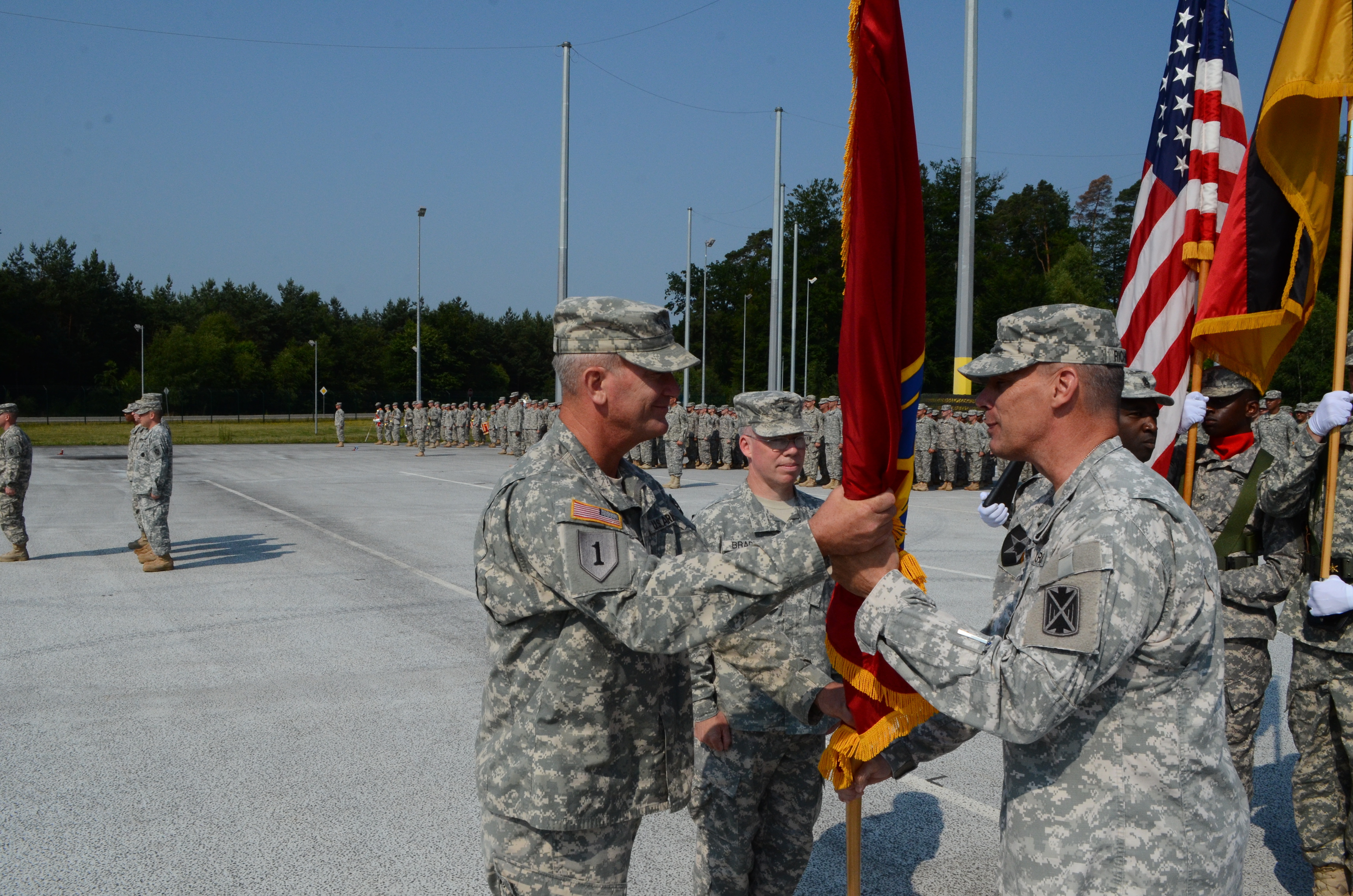 USA Army Commander. 9th Army - Weser фото. Defense command