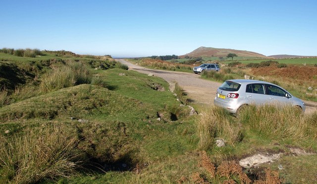 Car park below Gutter Tor - geograph.org.uk - 2111981