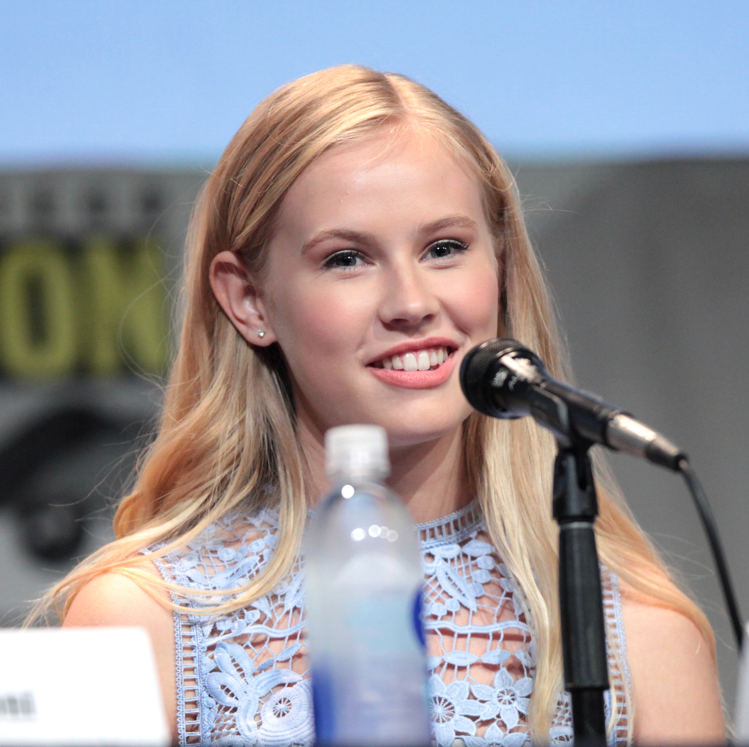 Yarosh at the 2015 [[San Diego Comic Con International]]