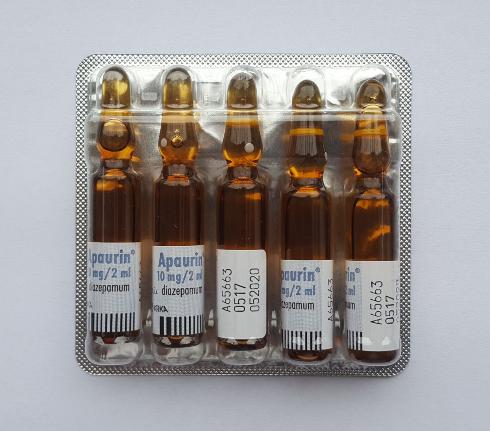 Diazepam 10 mg liquid