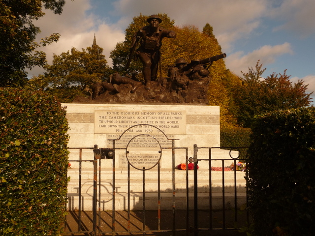File:Glasgow, Scottish Rifles memorial - geograph.org.uk - 1539610.jpg