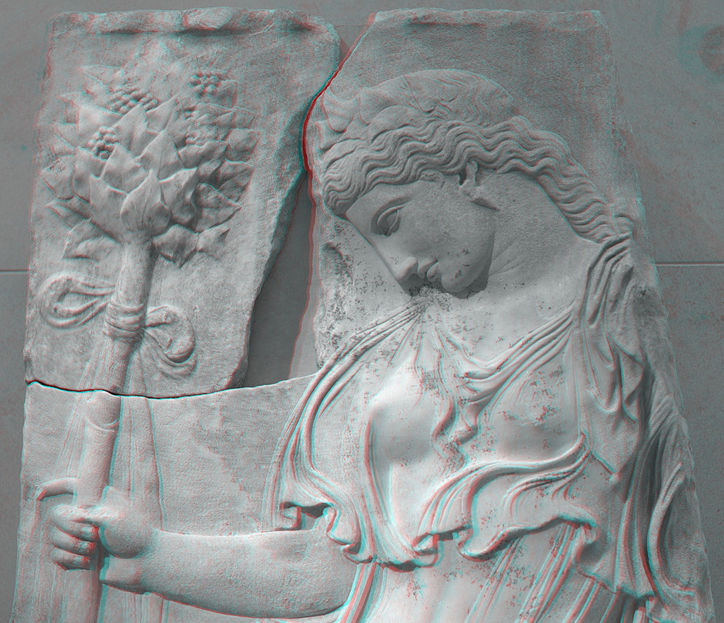 Ancient Greek Dancers 48" H x 11.5" W each Panel Bas-Relief Wall Décor Set 2