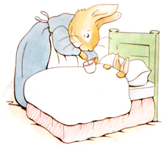 Page 77 of The Tale of the Flopsy Bunnies; Beatrix Potter - Framed