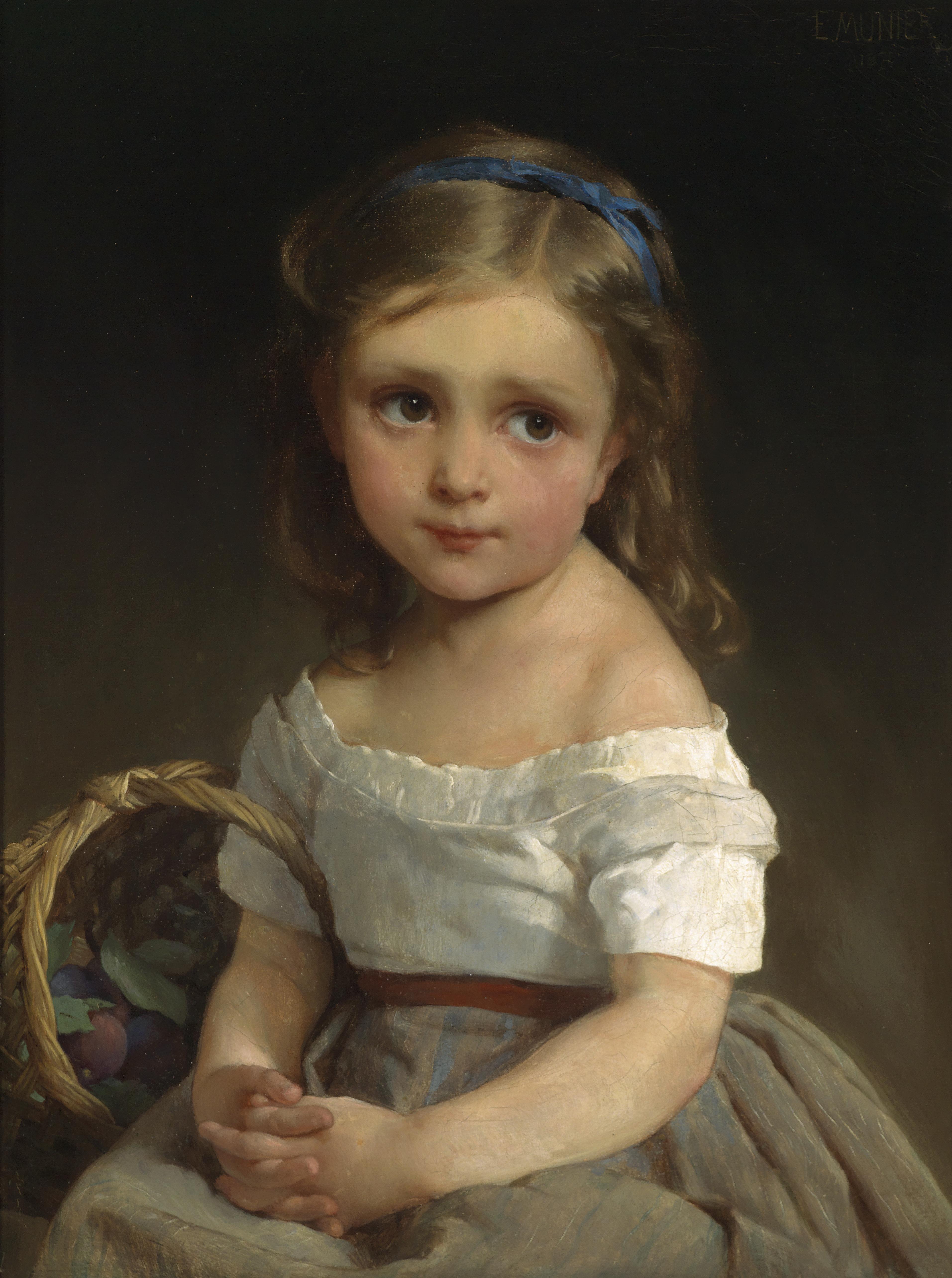 File:Returning from the garden (1875), by Émile Munier.jpg