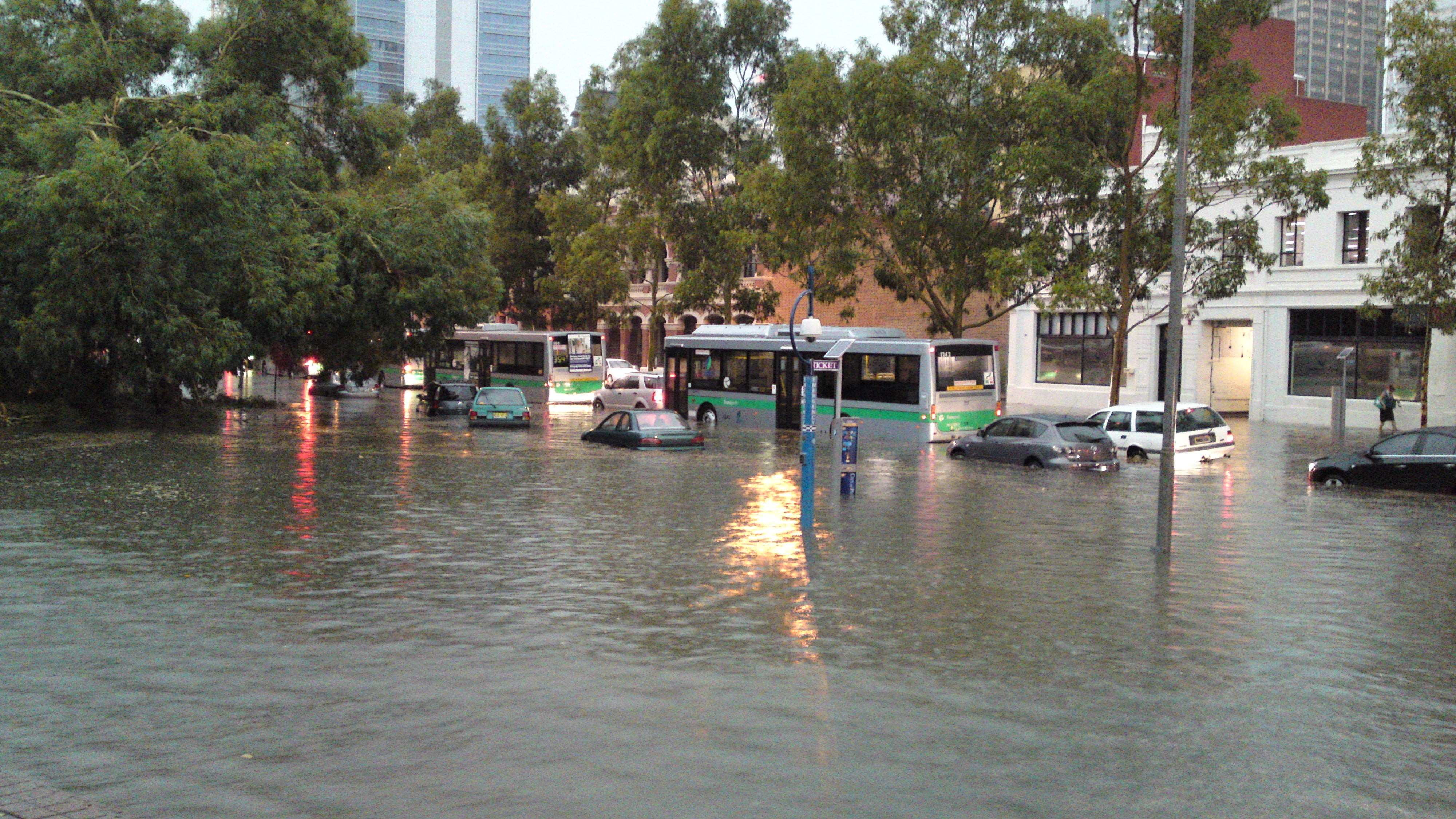 Flooding in Perth Australia
