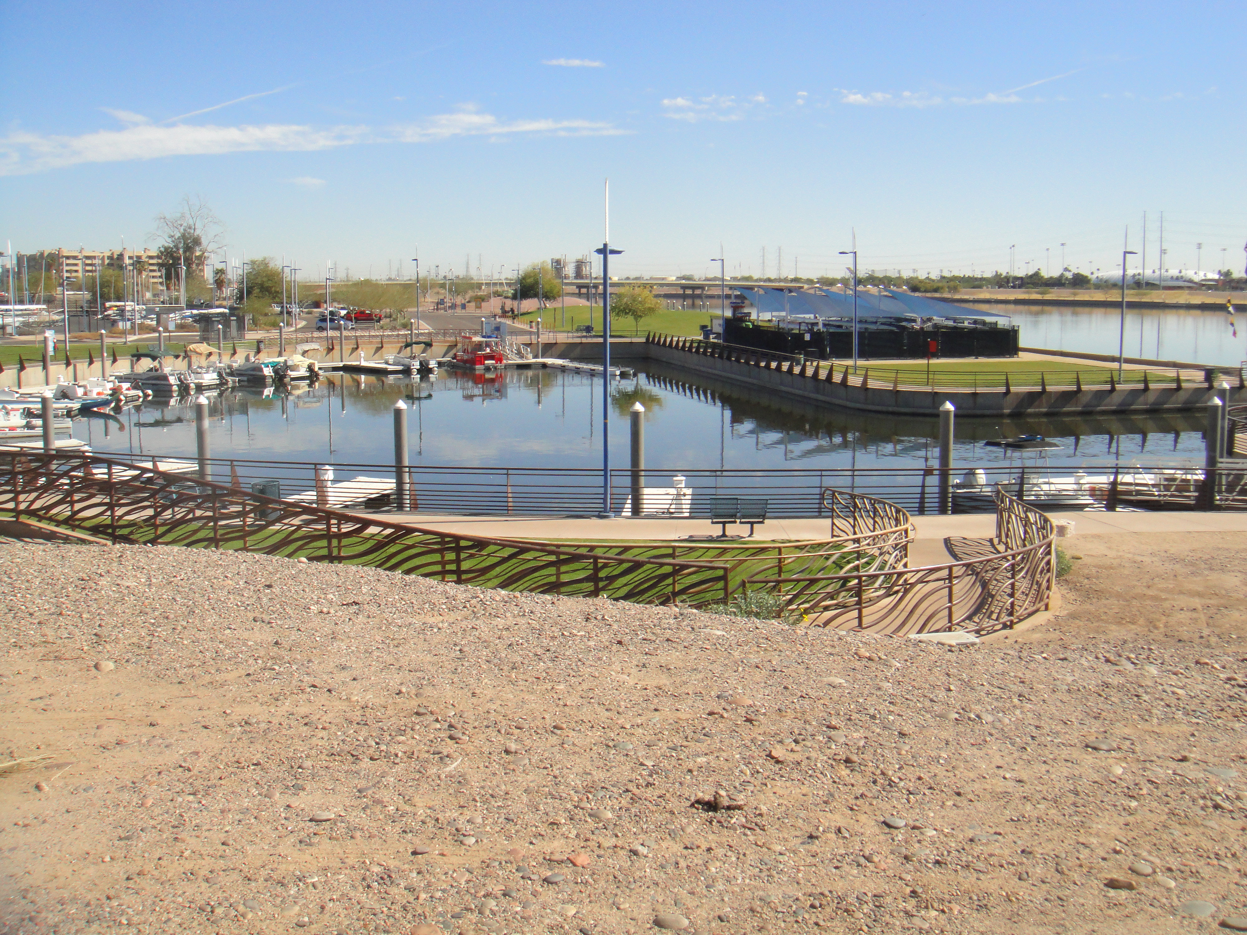 Tempe Town Lake.