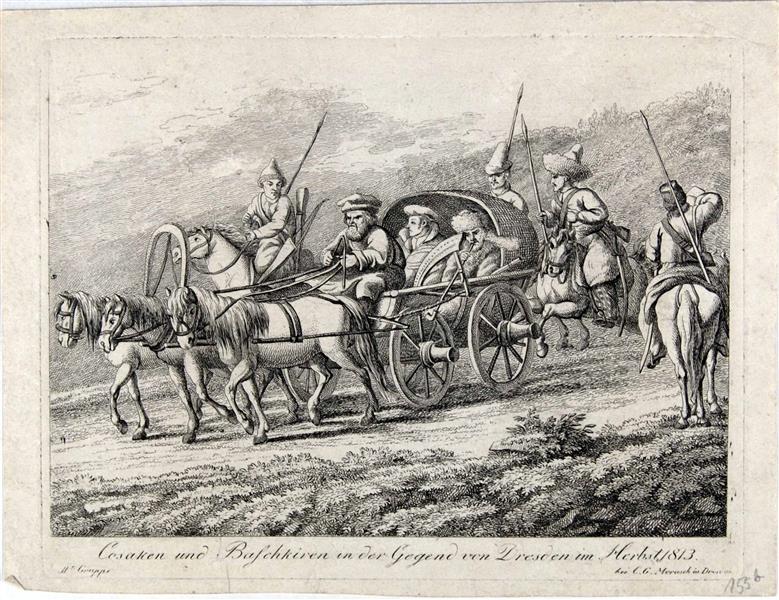 File:Казаки и башкиры в области Дрездена, осень 1813 года.jpg