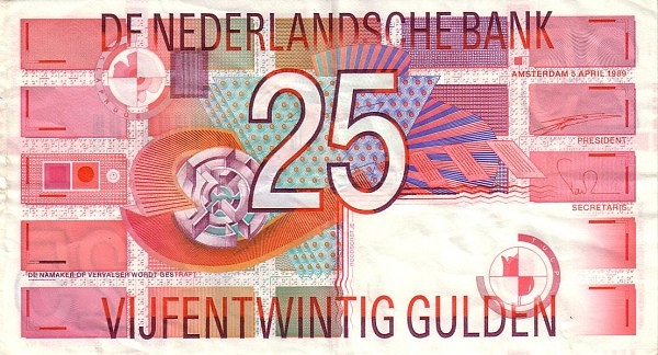 File:25 Gulden (1989) - Vorderseite.jpg