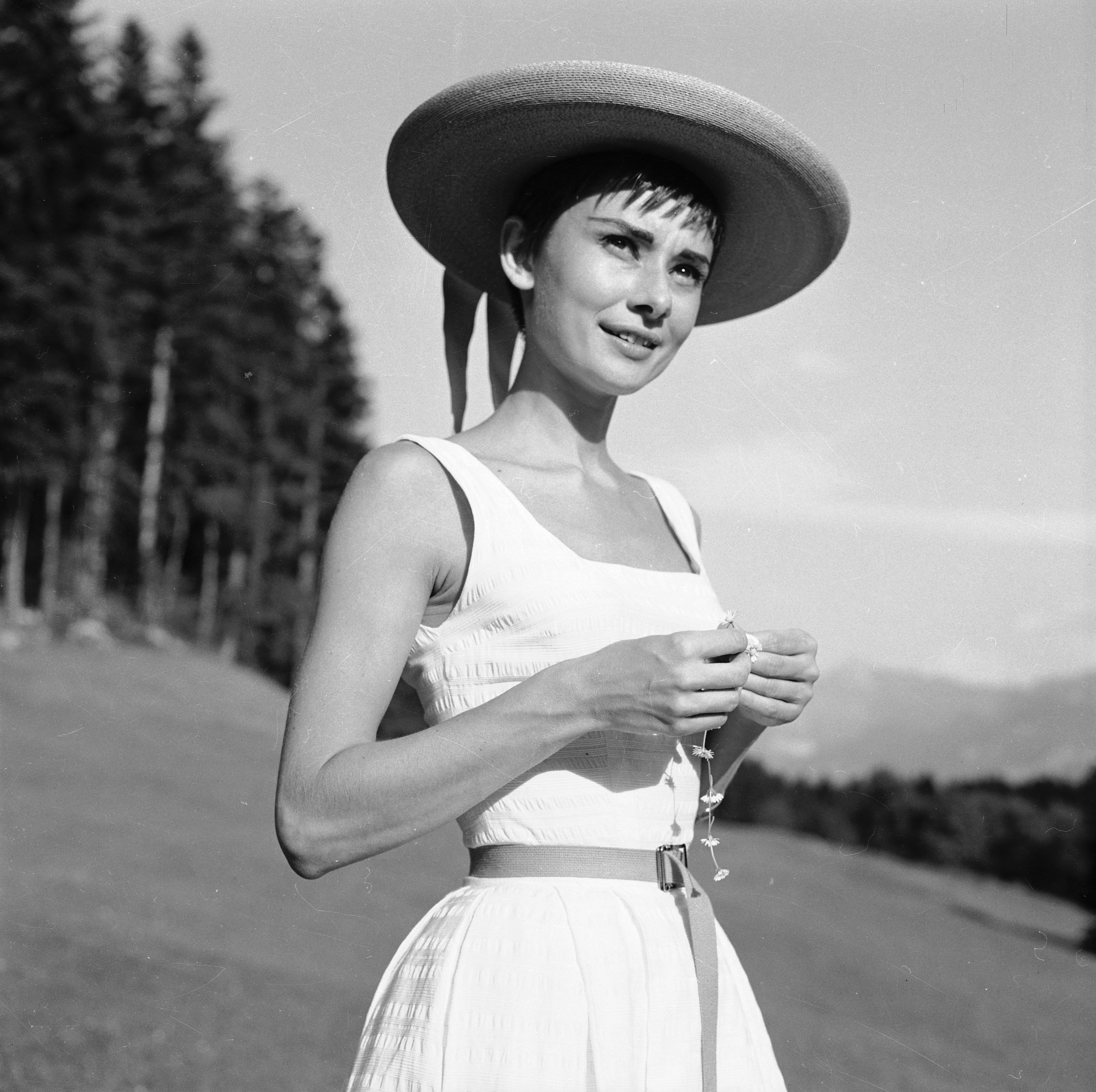 Hepburn w Bürgenstock 1954