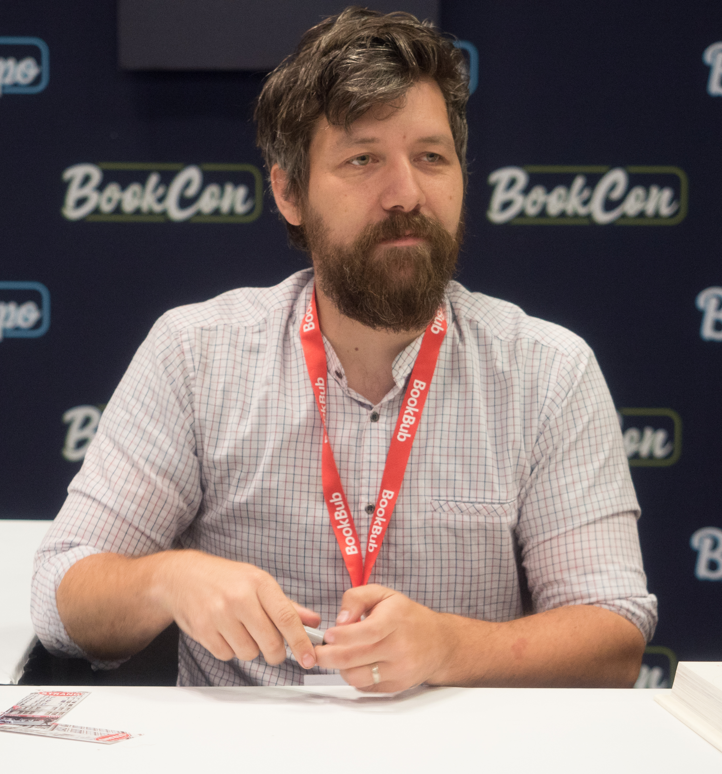 Co-founder Dylan Thuras at [[BookCon