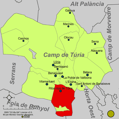 File:Localització de Riba-roja de Túria respecte del Camp de Túria.png