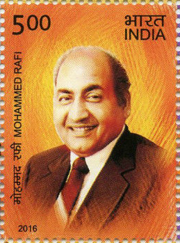 Rafi on a 2016 stamp of India