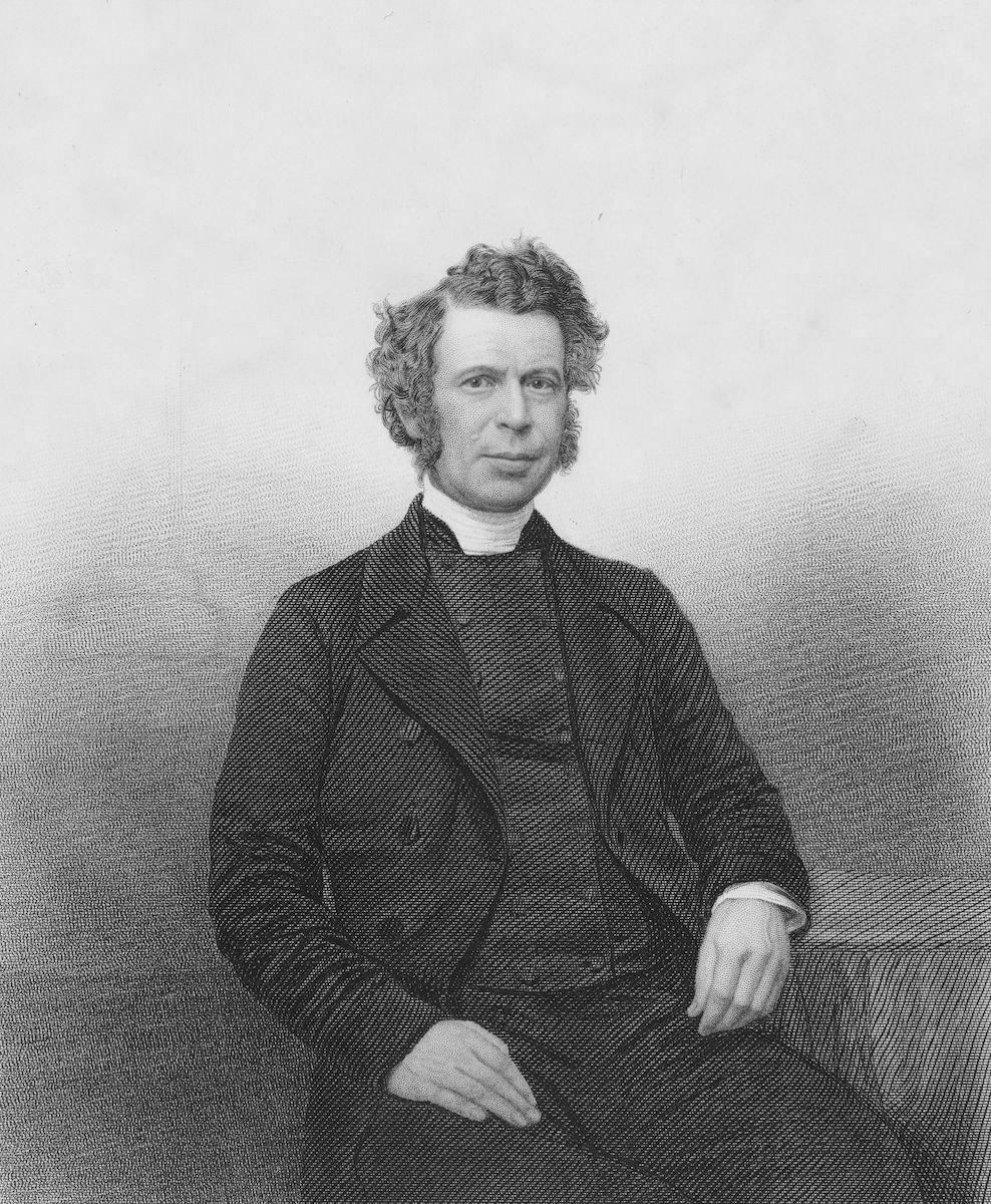 Rev JA Manton - National Portrait Gallery from the Newington College Archives