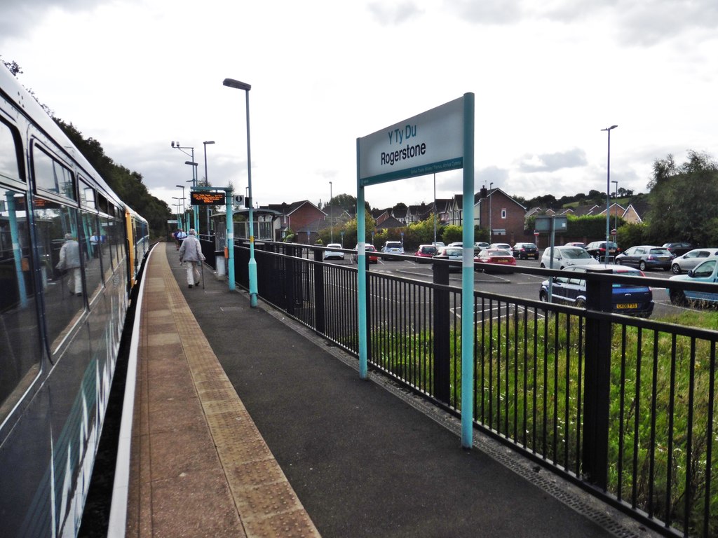 Rogerstone railway station