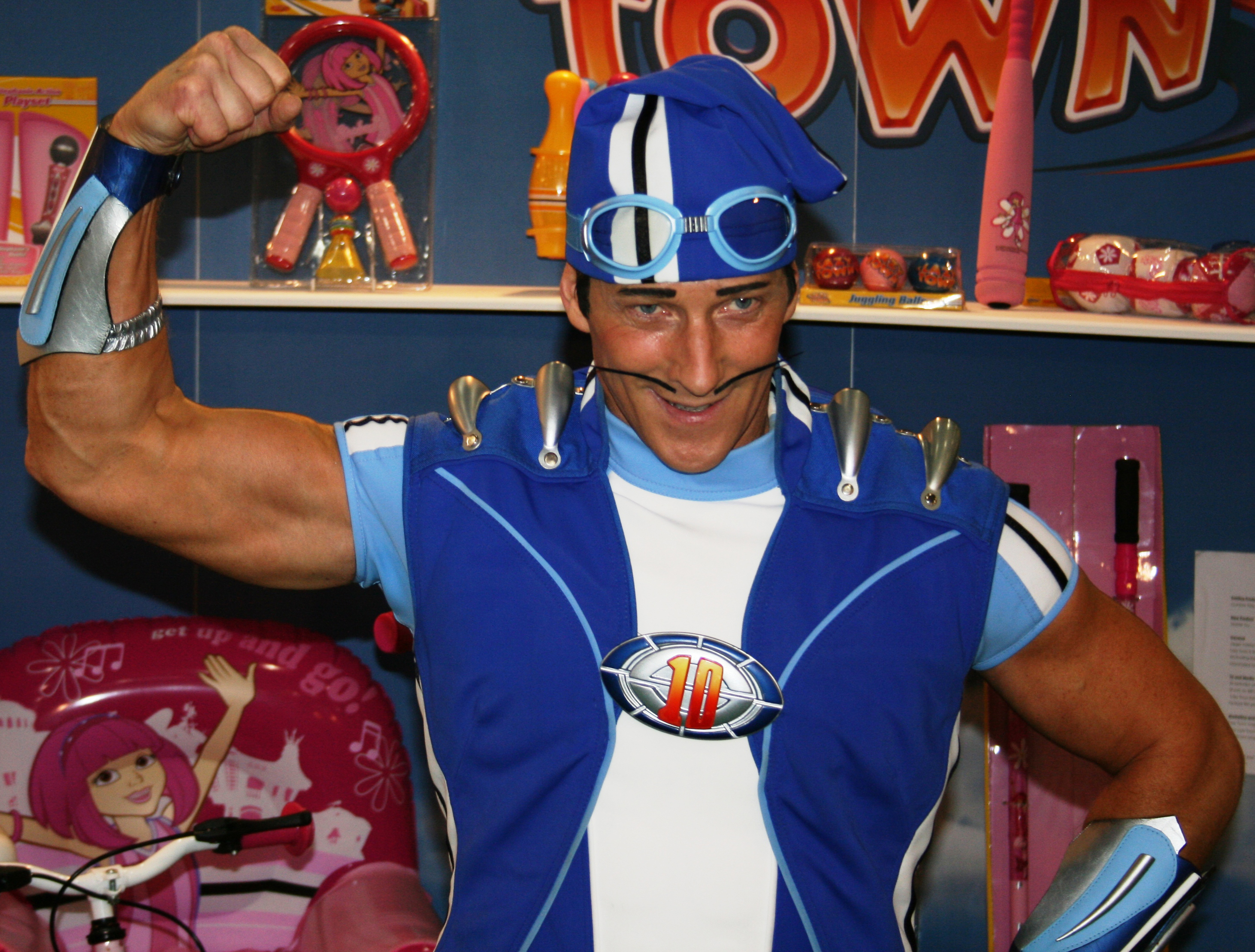 How old is sportacus from lazytown
