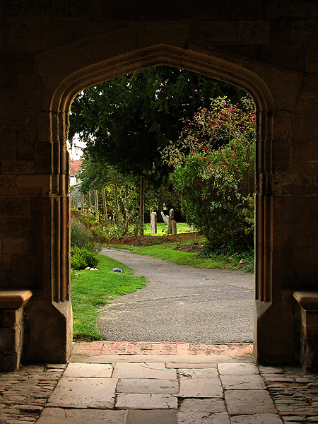 File:Through the Abbey Entrance - geograph.org.uk - 291362.jpg