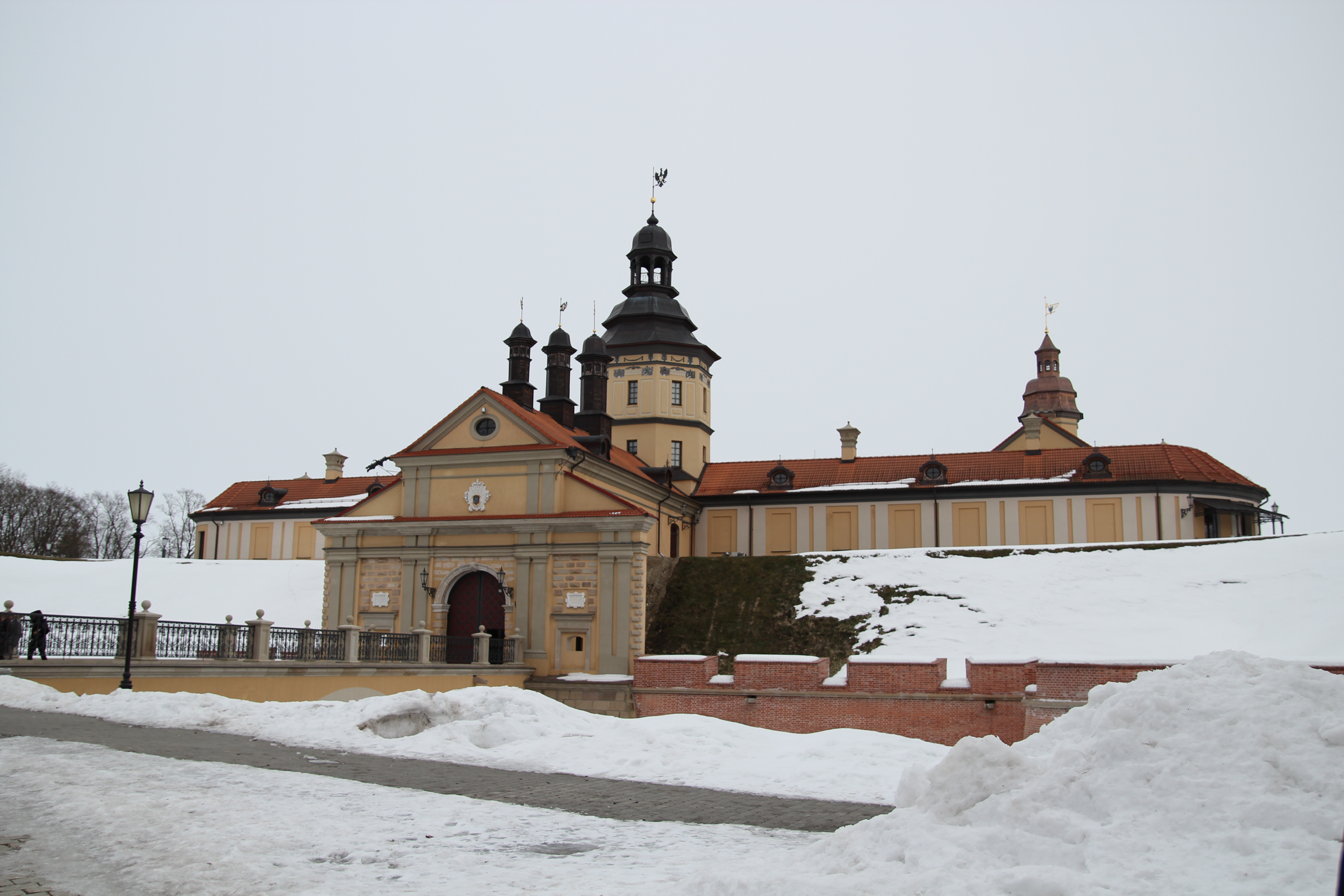 Несвижский замок до реконструкции