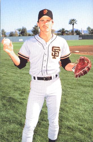 1986 San Francisco Giants Postcards Brad Wellman