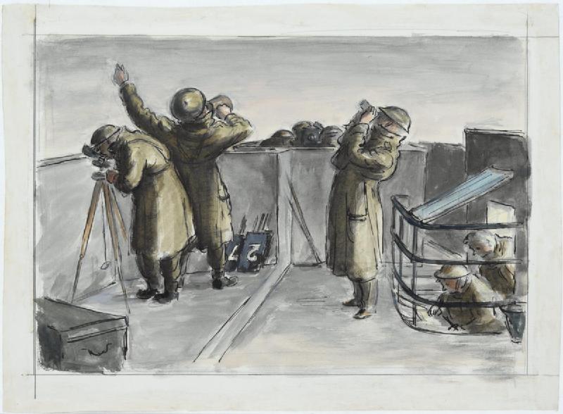 File:A.a. Command Post in Action Art.IWMARTLD896.jpg