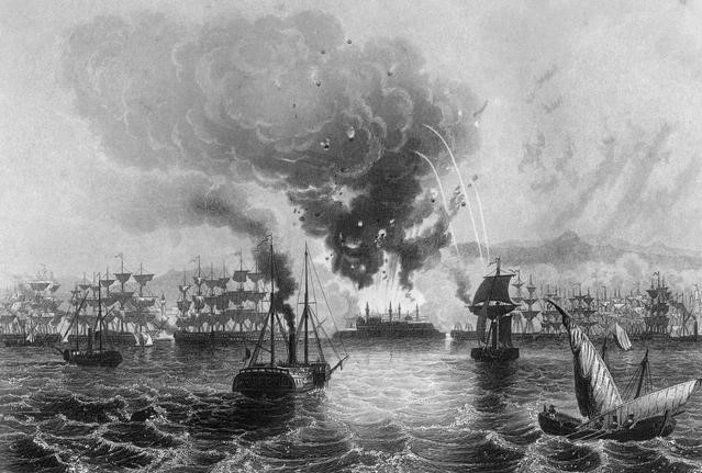 File:Bombardment of St Jean D'Acre, by Admiral Sir Charles Napier, Nov 3, 1840 (cropped).jpg