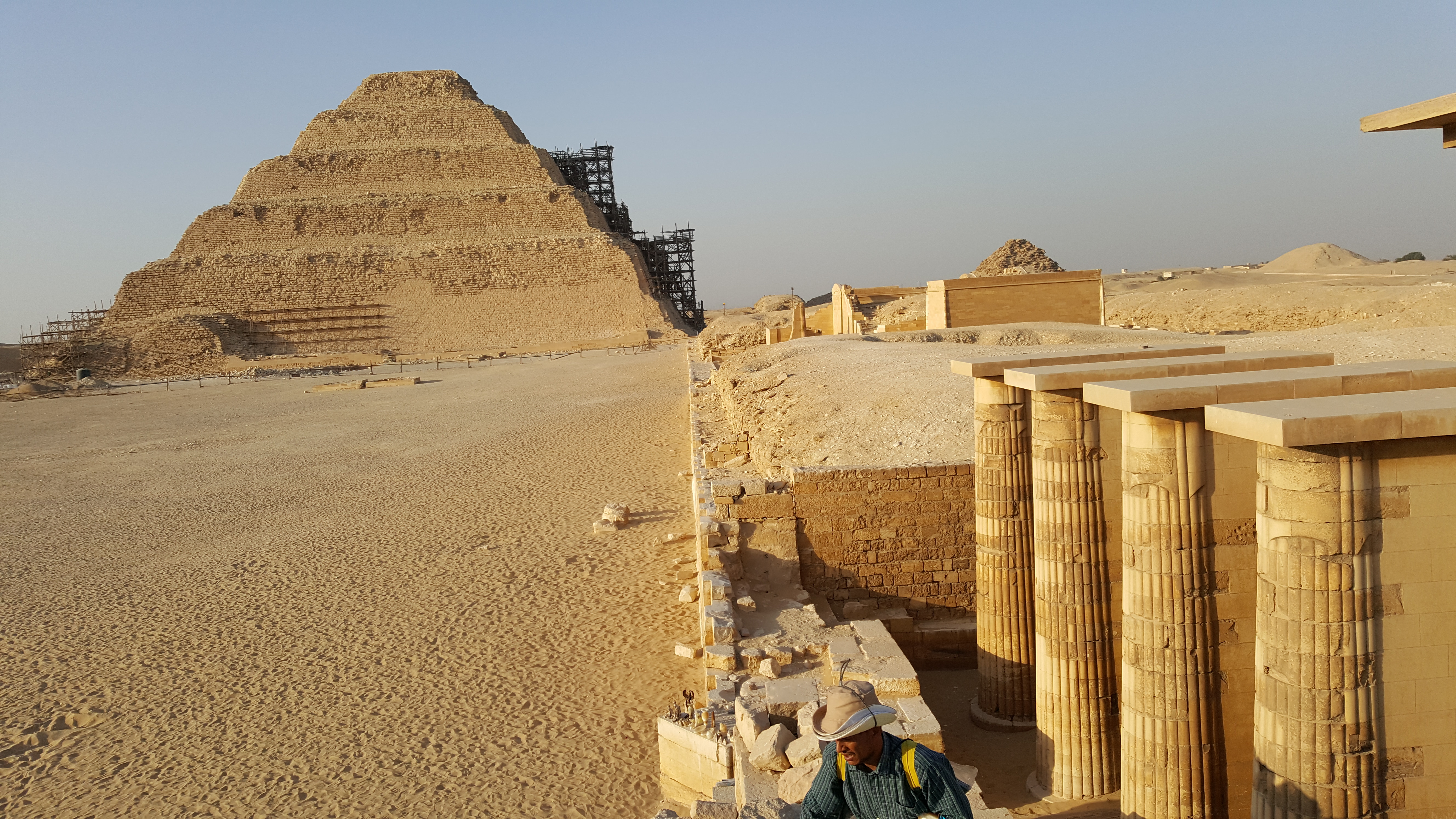 Пирамида Джосера в Египте
