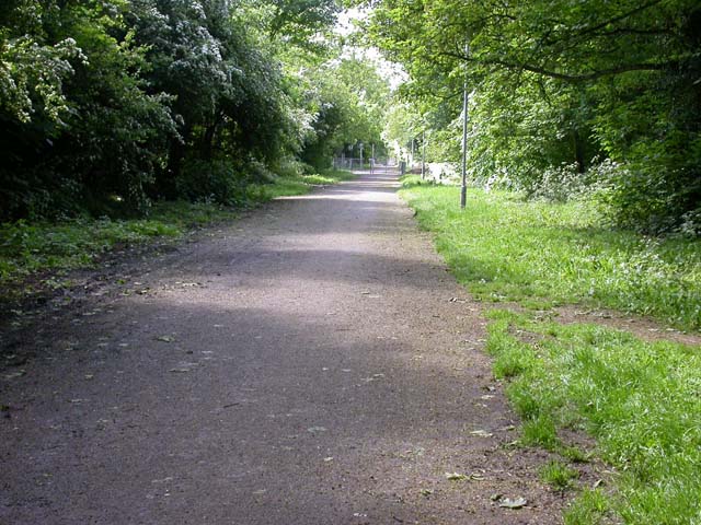 File:Cycleway through Housing Estates - geograph.org.uk - 174003.jpg