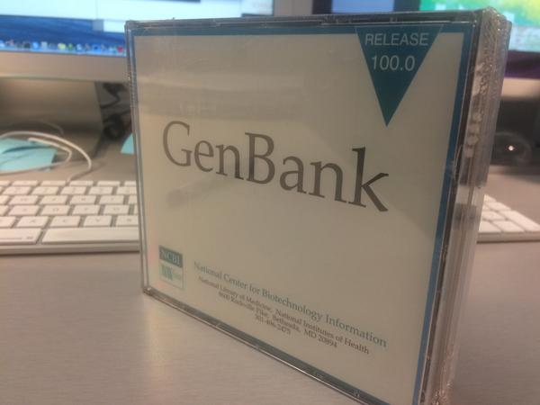 Genbank v100版本的CDRom