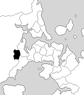 Henderson electorate boundaries between 1993 and 1996. Henderson electorate, 1993.png