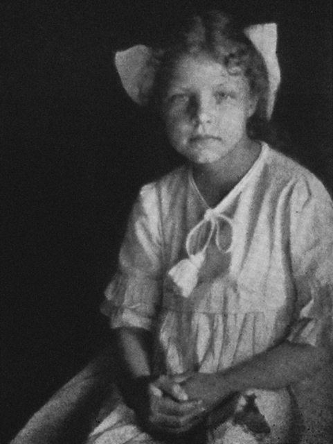 Hilda Conkling as pictured in ''Poems by a Little Girl''