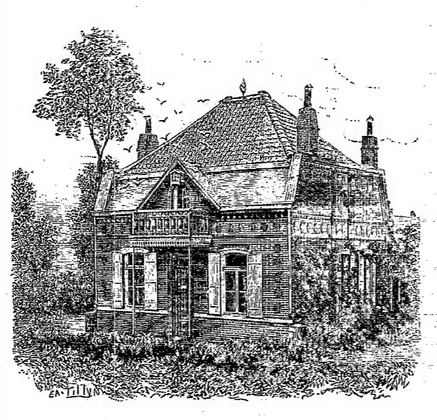 The house on the quai de la Vigne where Desbouvrie kept his swallows Hirondellier de Jean Desbouvrie.jpg