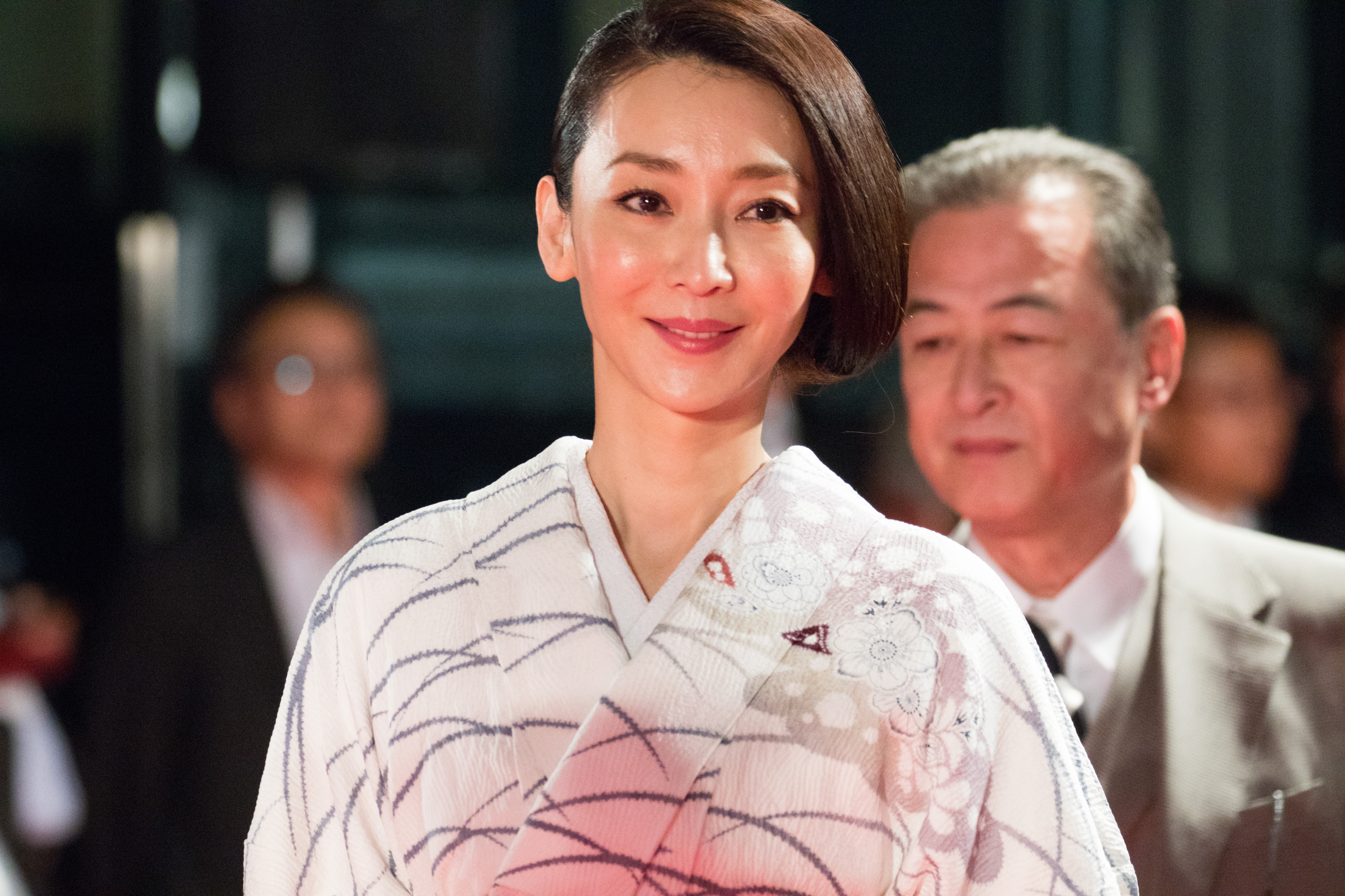 Inamori at the [[Tokyo International Film Festival]] 2016