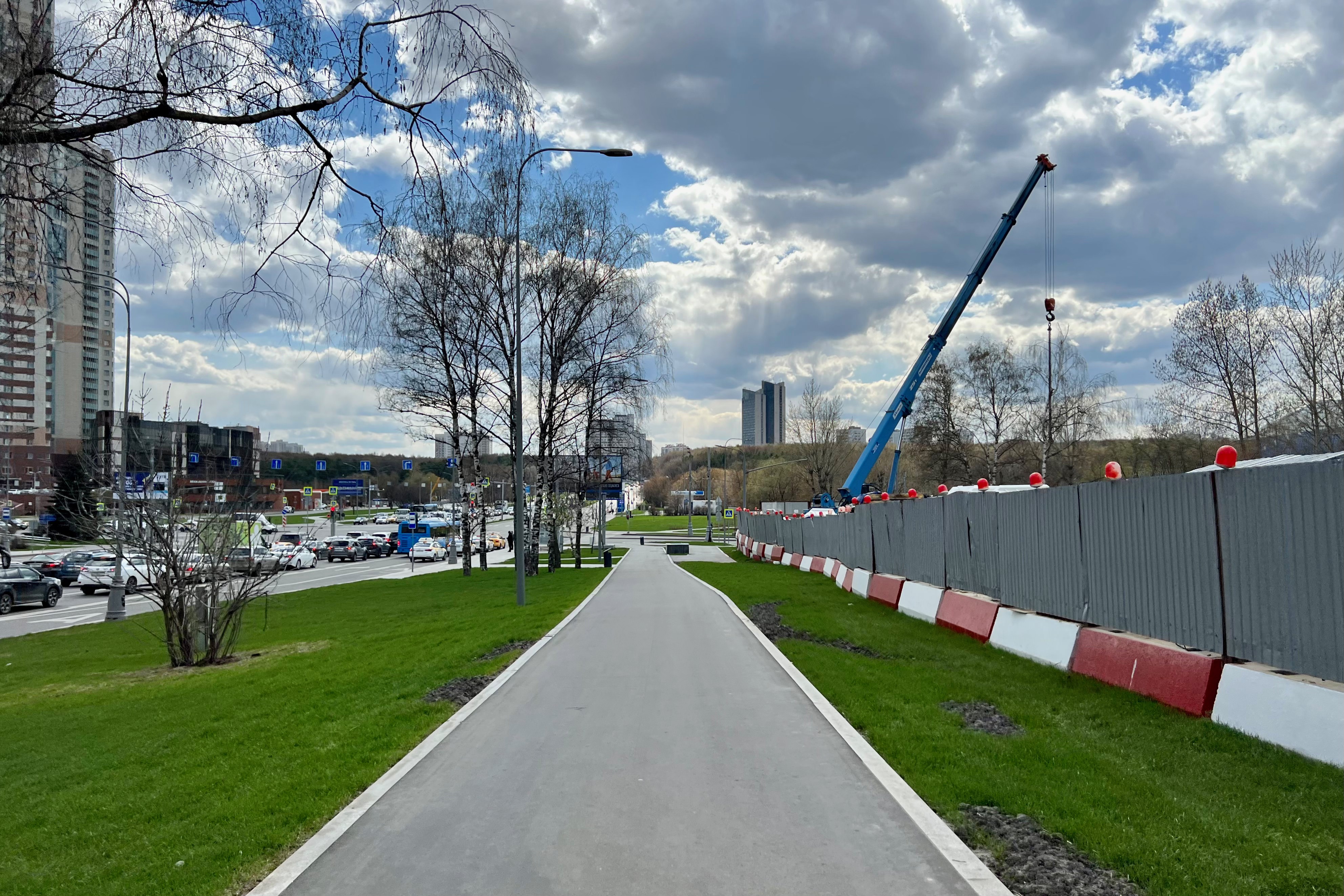 Москва ул лобачевского огни