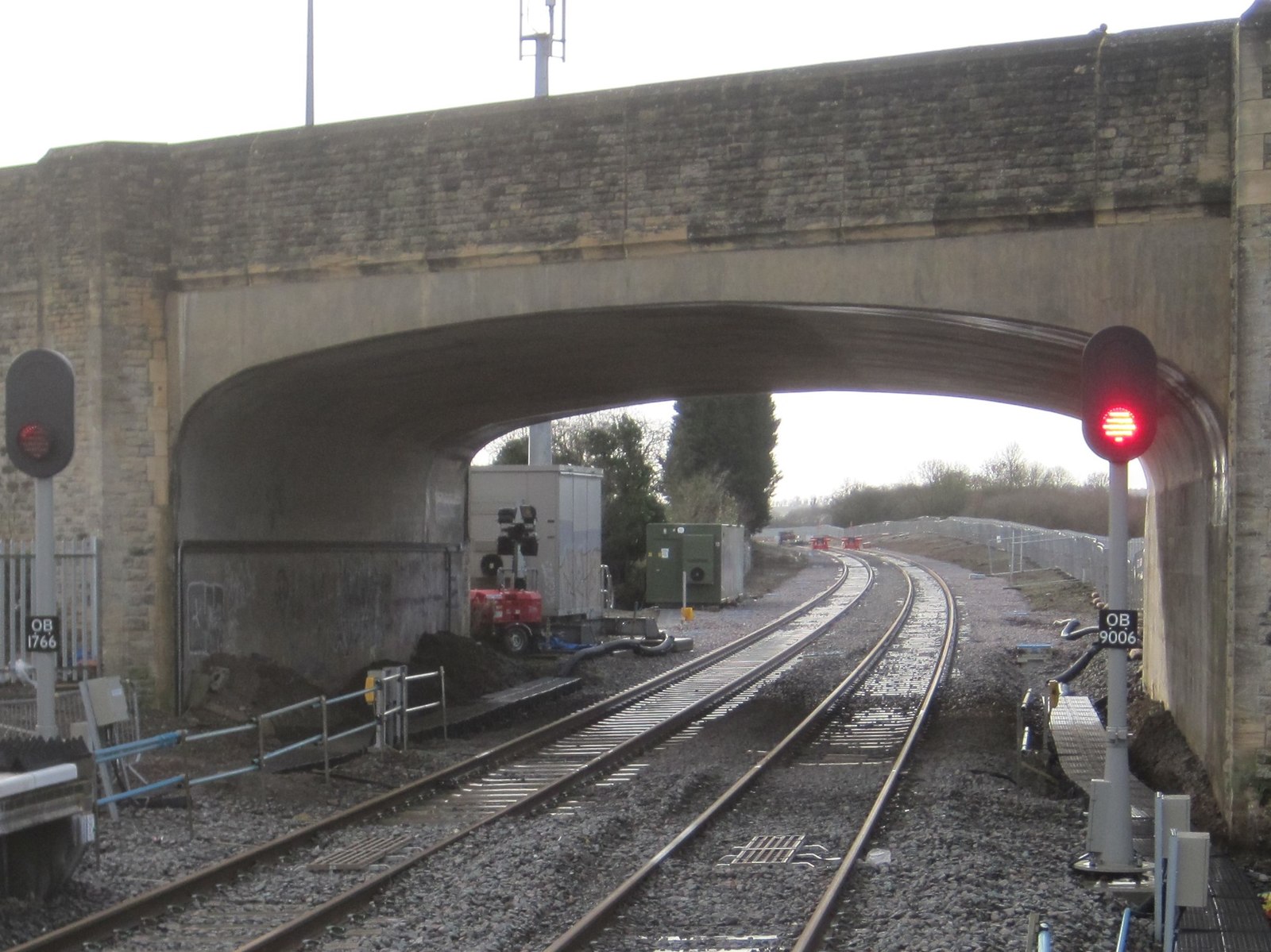 Oxford Road Halt railway station