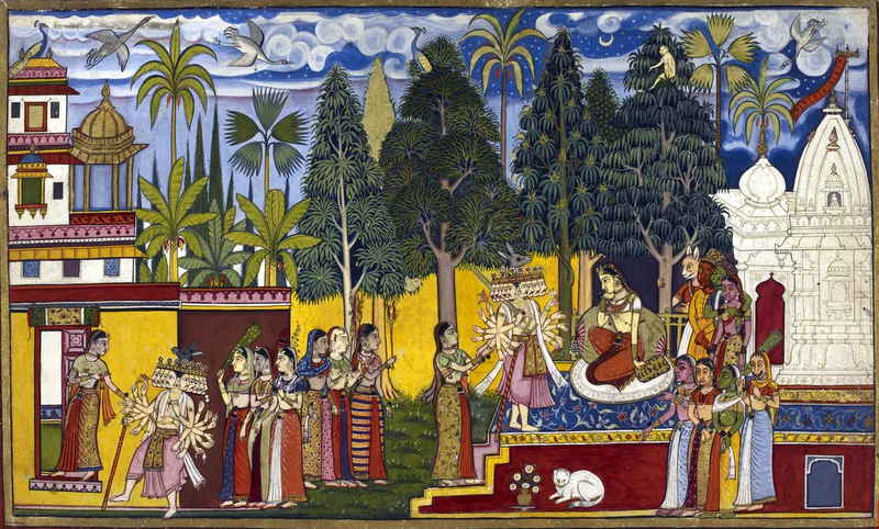 Sita at ashokavana