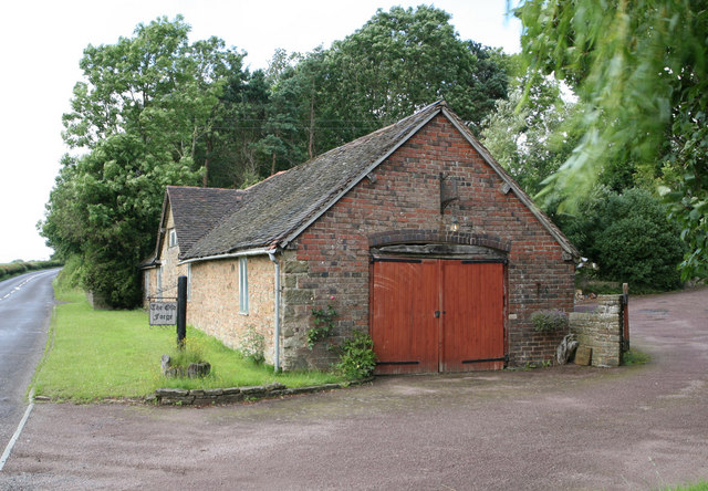 File:The Old Forge, by the B4363 at Pancake Farm - geograph.org.uk - 485679.jpg